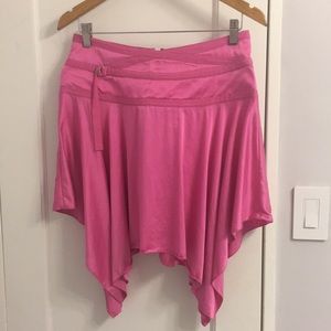 BCBGirls Pink Silk Skirt
